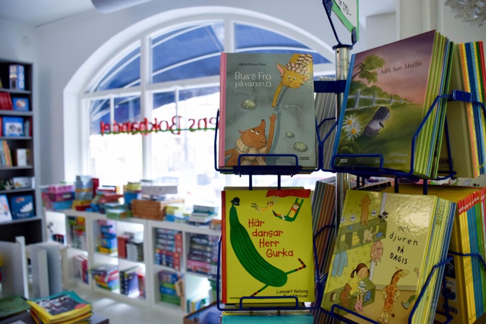 Barnens bokhandel, Simrishamn.