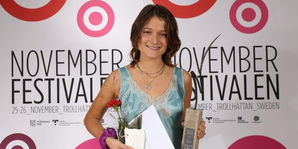 Alma Gonzalez-Campo Bergman blev trefaldig vinnare i SM för ung film.