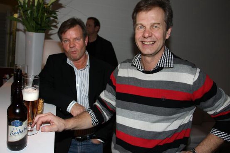 Lars Johansson från Malmö och Kurt-Arne Olsson från Klågerup. Bild: Gustav Wennerholm