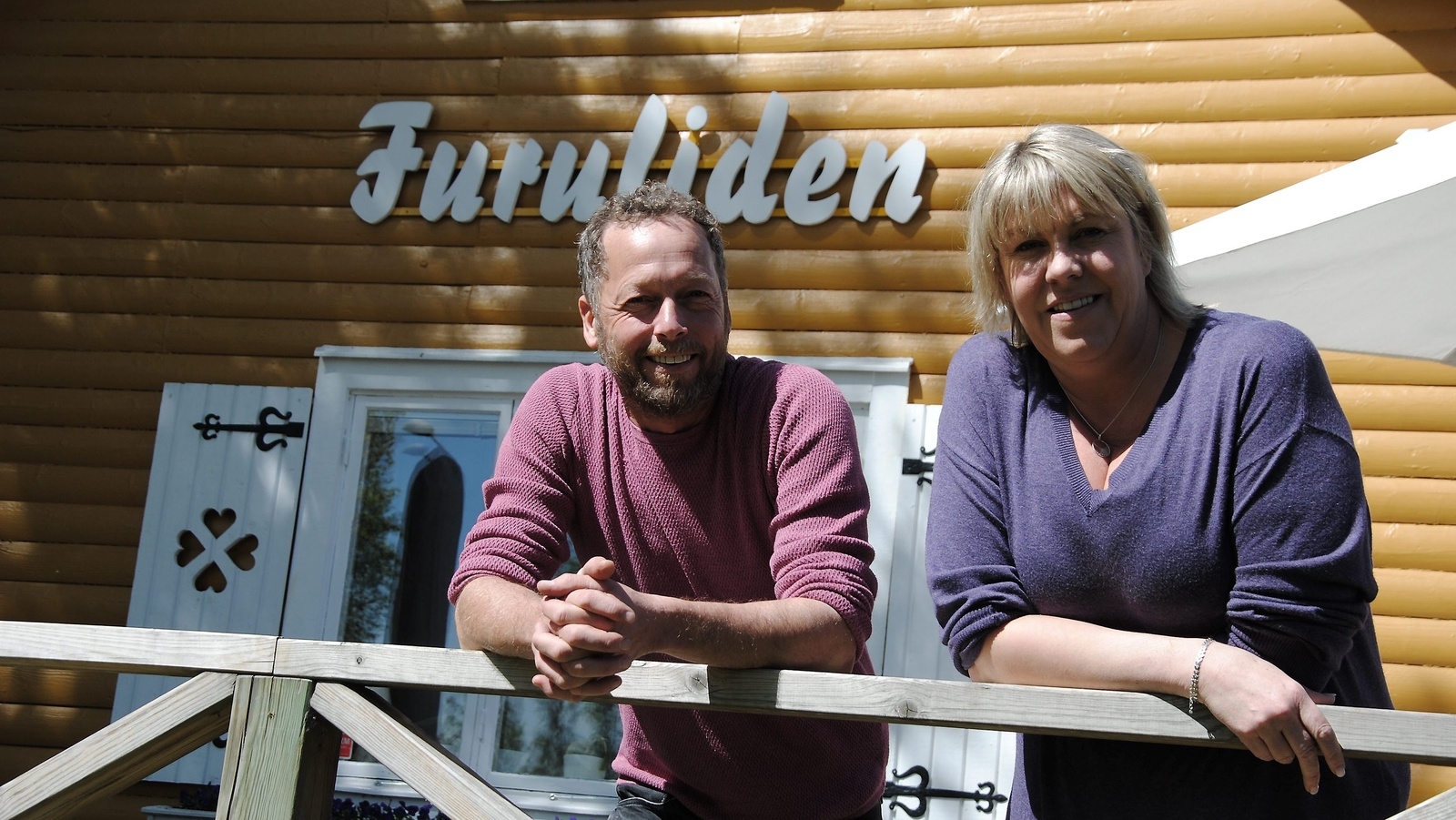 Michael och Amanda Roe driver Furuliden, Vittsjös sista pensionat.