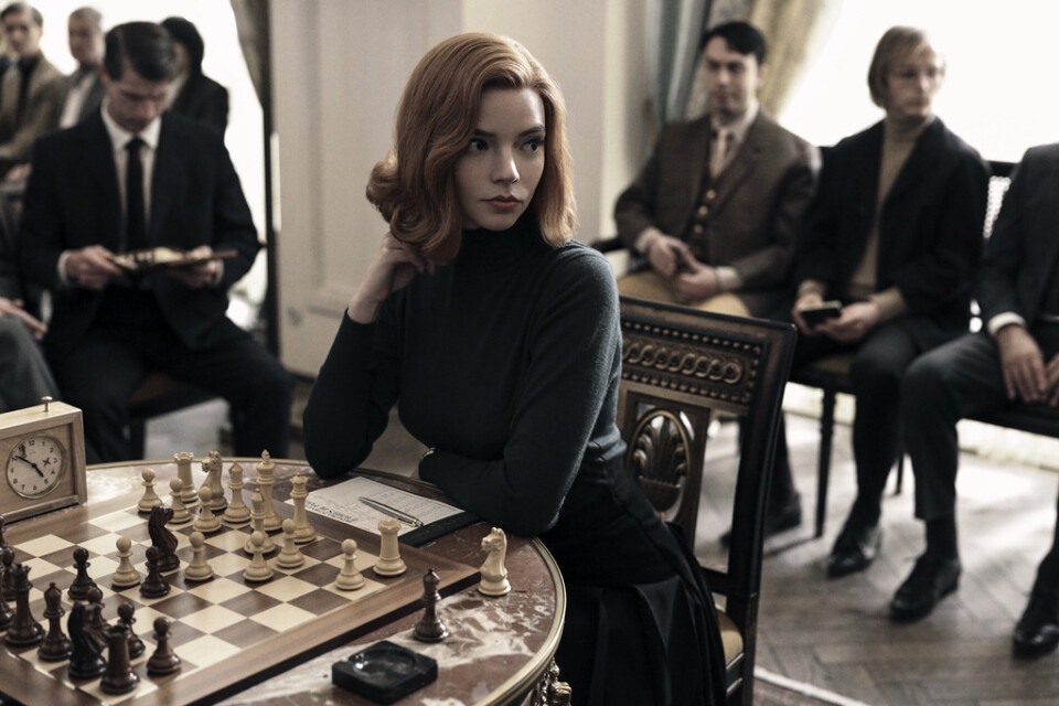 Anya Taylor-Joy spelade Beth Harmon i Netflixserien "The queen's gambit."