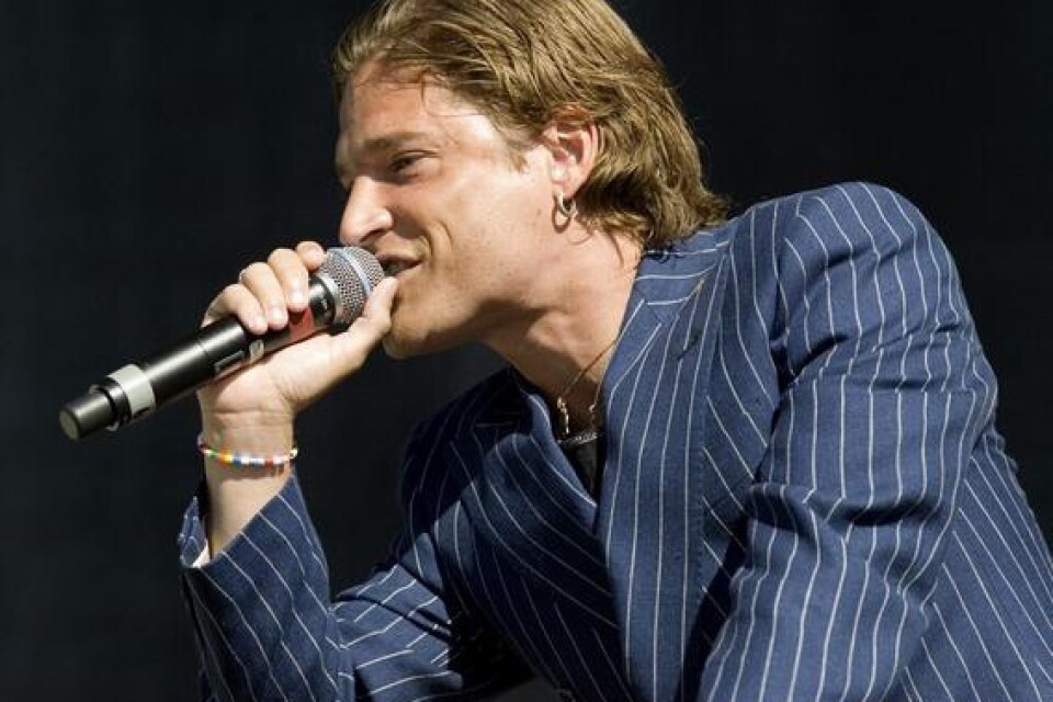 Efter floppen i Melodifestivalen skulle Andreas Johnson göra en popskiva. I stället blev det storbandsjazz. Bild: Scanpix