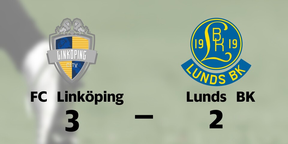 FC Linköping äntligen segrare igen
