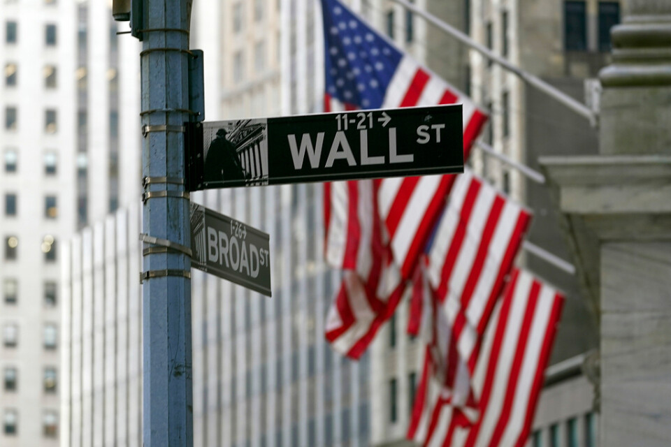 Kurserna steg på Wall Street. Arkivbild.