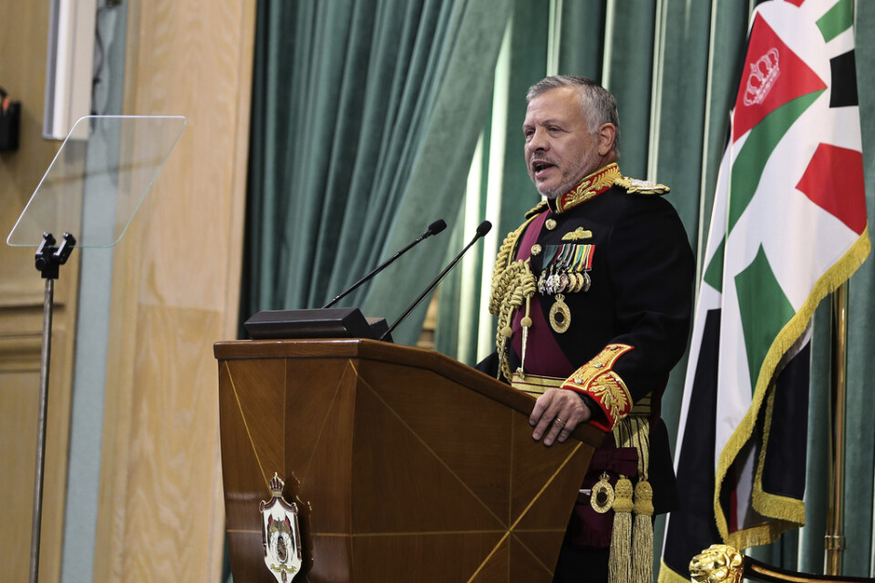 Jordaniens kung Abdullah II.