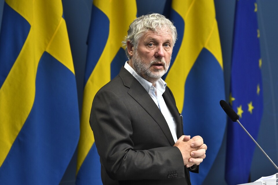 Sveriges biståndsminister Peter Eriksson. Arkivbild.