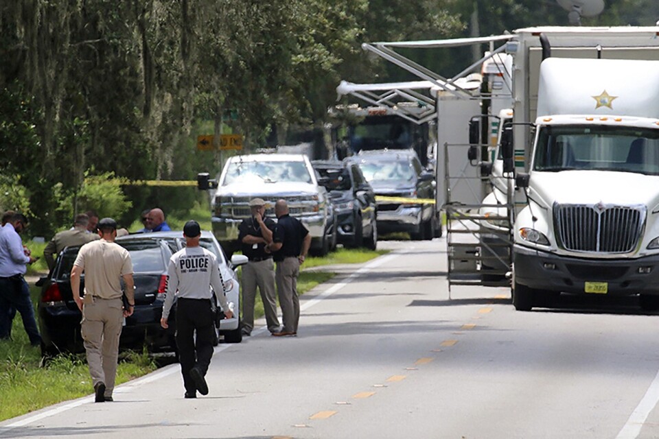 Skjutningen inträffade i Polk County i Florida på söndagen.