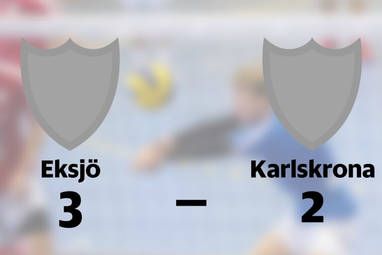 Karlskrona föll i femsetsdrama mot Eksjö