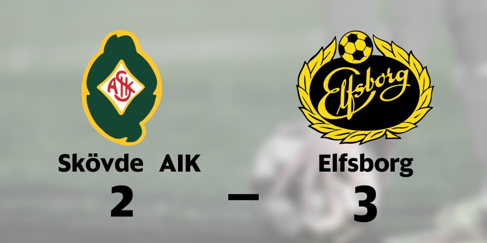 Uddamålsseger när Elfsborg besegrade Skövde AIK
