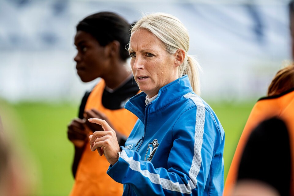 Maria Nilsson, tränare för Växjö DFF.