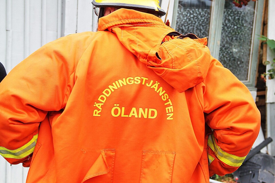 Räddningstjänsten släckte brand i en hjullastare i Källa.