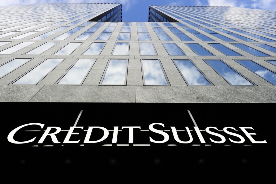 Fortsatt förtroendekris för skandalomsusade Credit Suisse. Arkivbild
