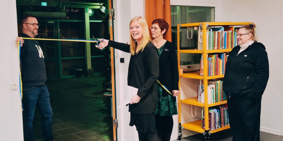 Biblioteket i Vislanda har fått ett lyft – se bilderna från invigningen
