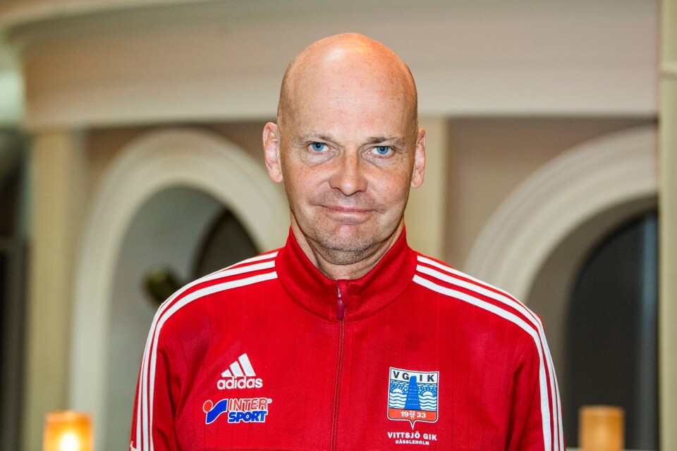 Thomas Mårtensson, tränare i Vittsjö GIK.