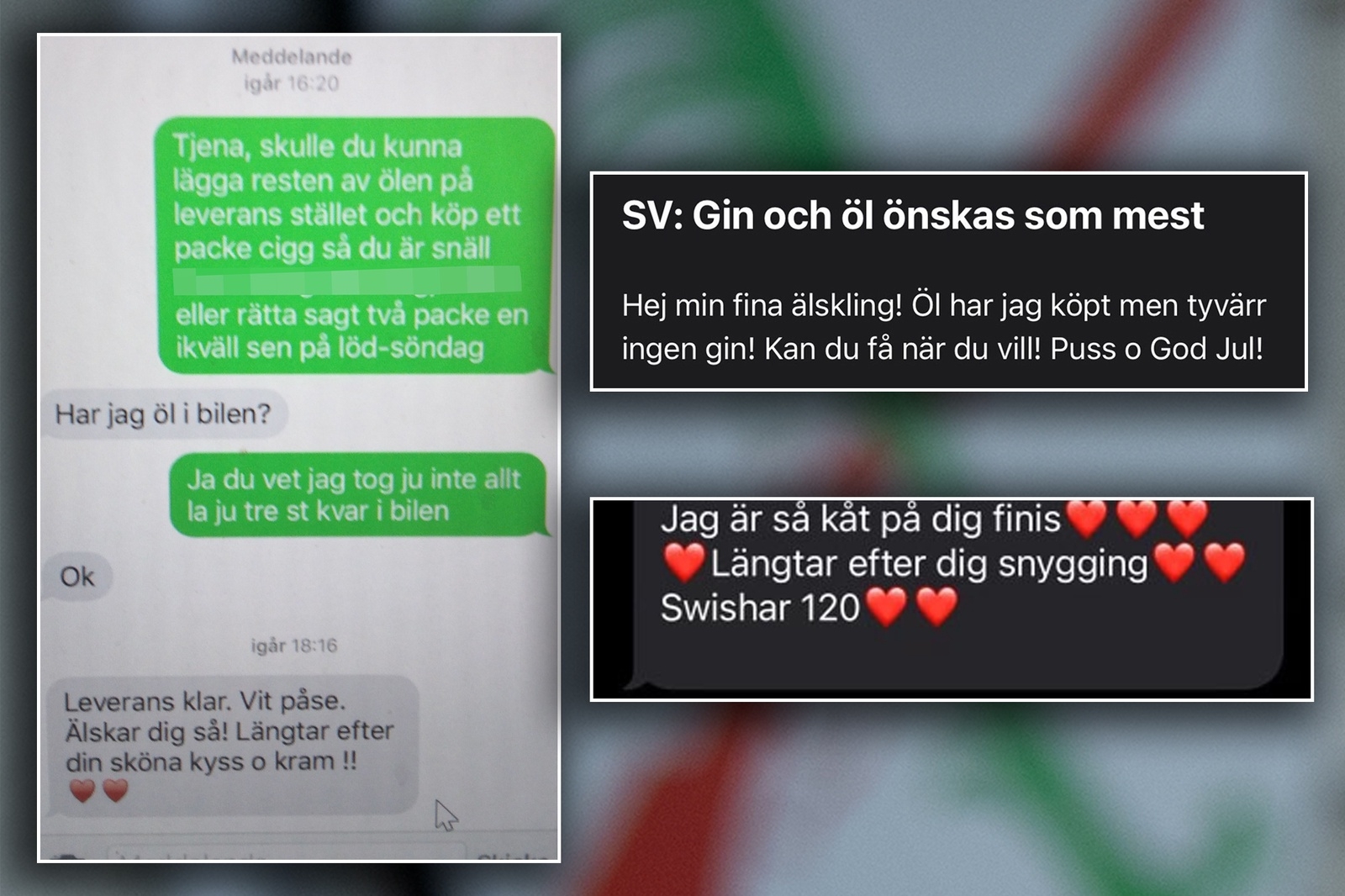 Mejl och sms mellan den tidigare Osbypolitikern och Emil. Kb/NSk har valt att inte publicera meddelandena med grövst sexuellt innehåll.