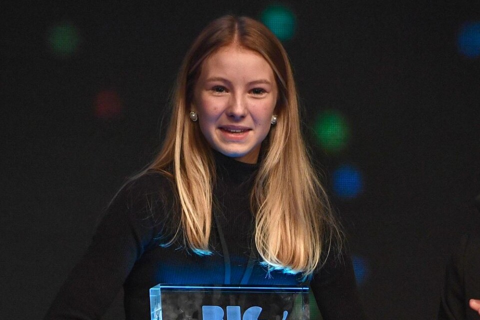 Årets wildcard pris gick till Nathalie Danielsson när Bigg Buzzs Awards delades ut på Berns 2016.