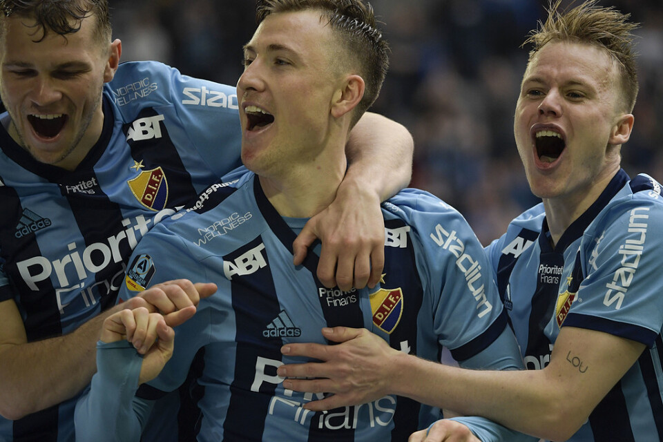 Djurgårdens Fredrik Ulvestad blev hjälte i den händelserika matchen mot Elfsborg.