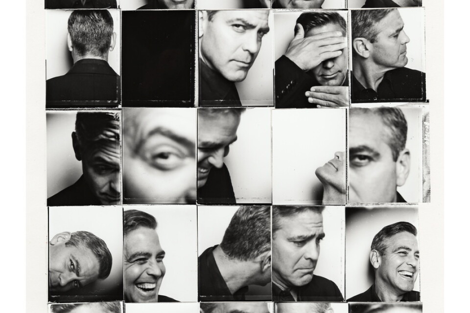 Frank Ockenfels porträtt av George Clooney. Pressbild.