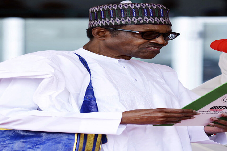Nigerias president Muhammadu Buhari har fördömt attackerna mot flera byar i norra delen av landet. Arkivbild.