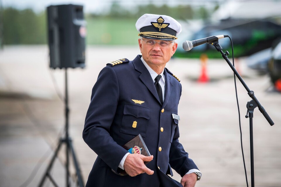 Flottiljchef Lars Bergström.