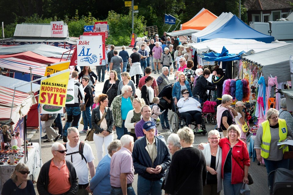 Broby marknad arrangeras på lördag och den 7 september.