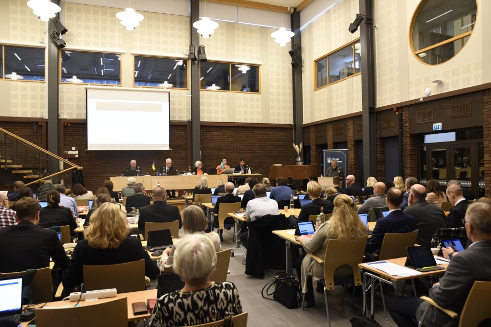 Växjö kommunfullmäktige röstade igenom S, V och MP:s budget för Växjö kommun 2023.
