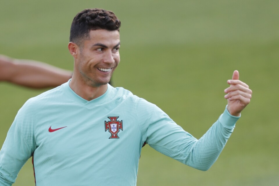 Är han lika glad i kväll, Portugals Cristiano Ronaldo?