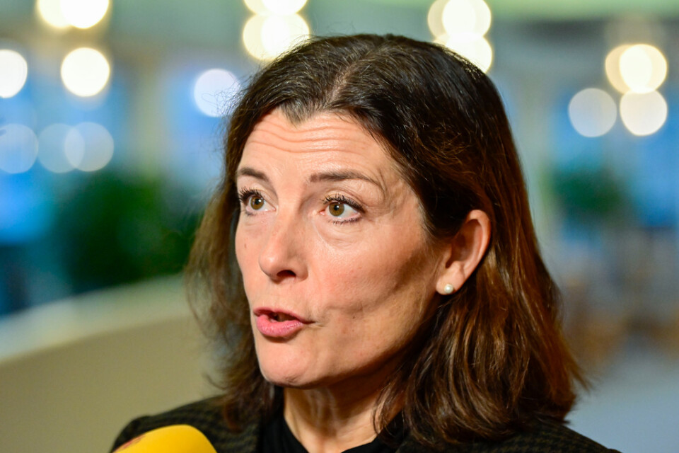 Moderaternas partisekreterare Karin Enström. Arkivbild.
