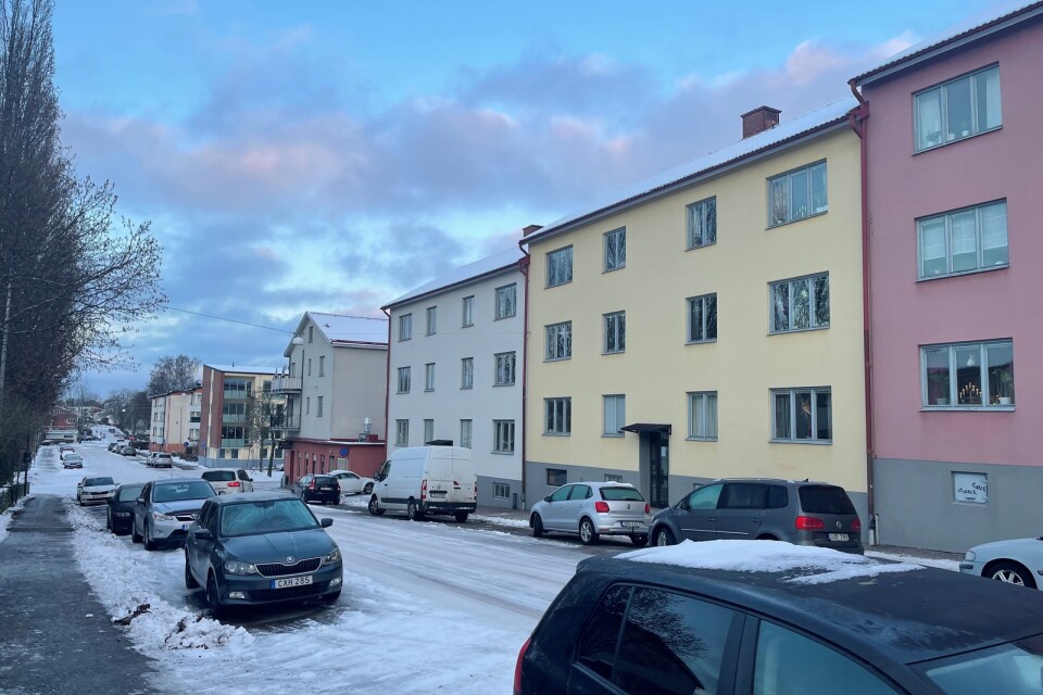 Fastigheten på Tegnérgatan/Trädgårdsgatan. Foto: Nivika.