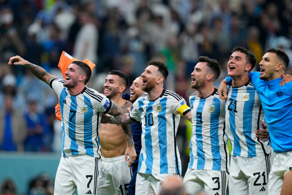 Argentina och Frankrike slåss om VM-guldet.