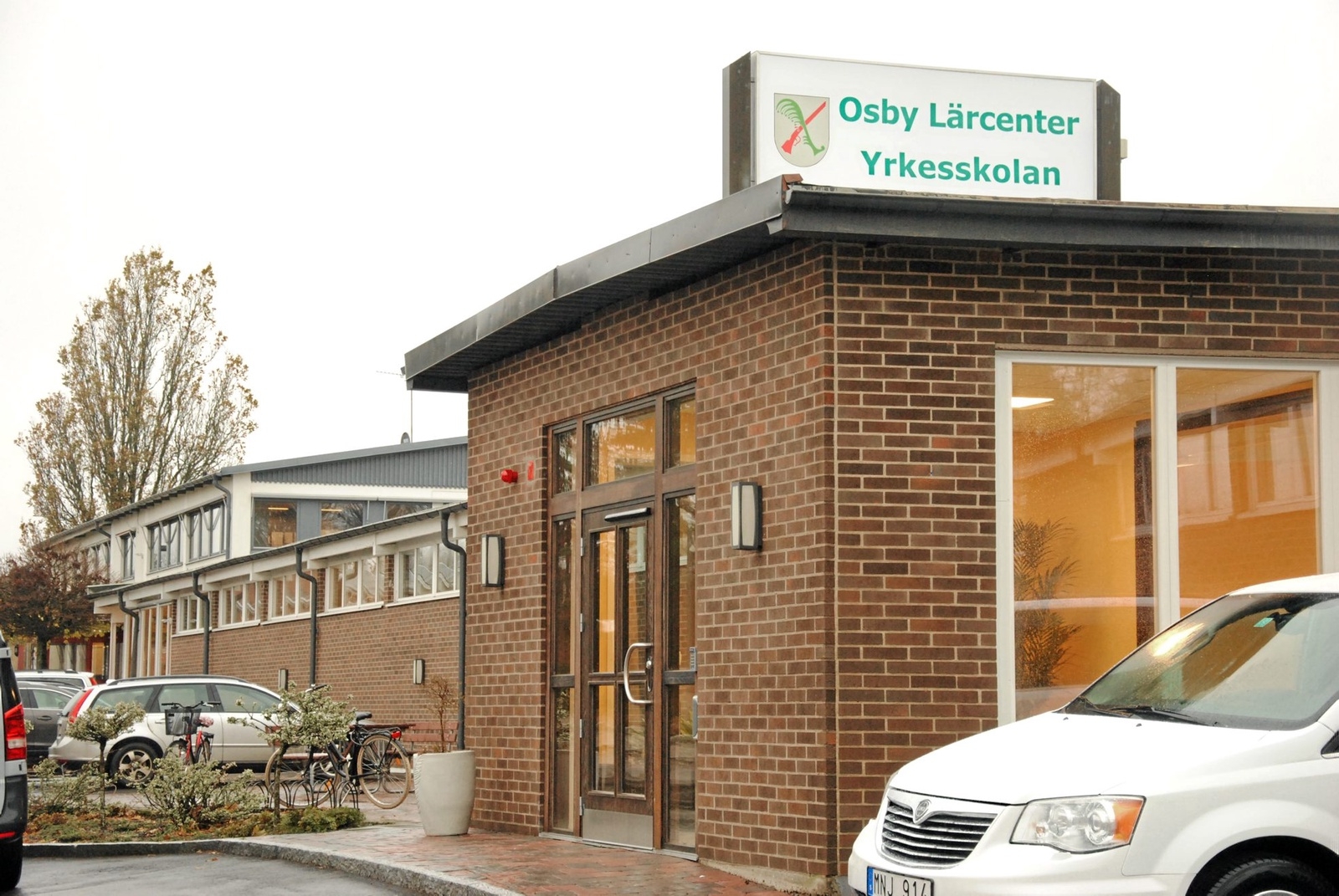 Idag invigs Yrkesskolan och Osby lärcenter.