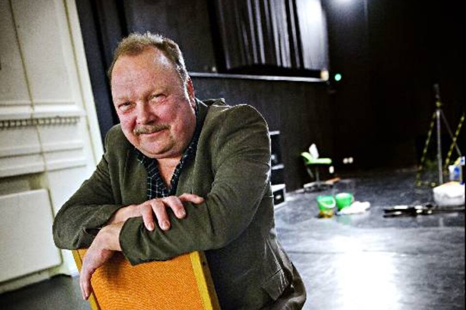 Teaterproducenten Håkan Robertsson i Ronneby hoppades på mer pengar från regionen.