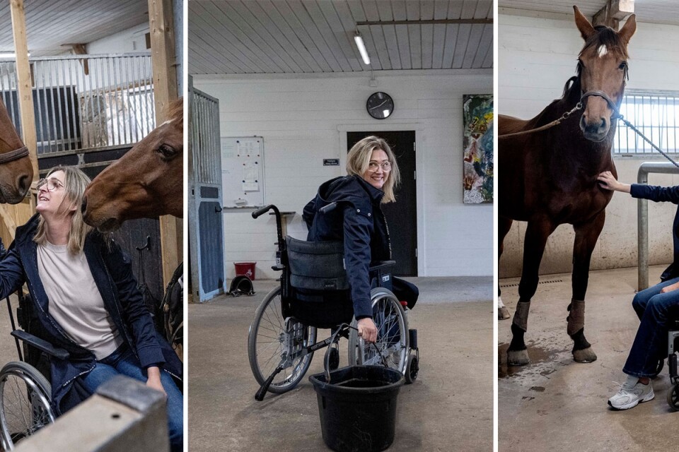 Anna Arvsell krossade höften i en ridolycka:”Jag ska upp på hästen igen”