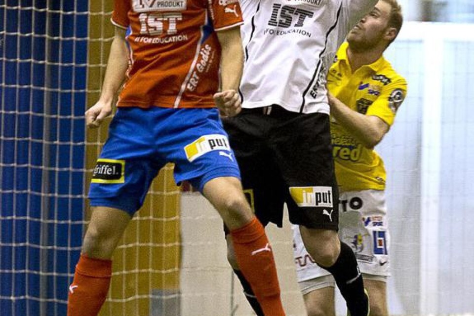 Rasmus Rydén höll nollan mot Falkenberg, laget han representerade gångna säsongen.