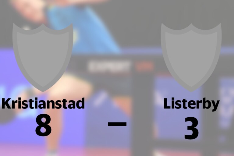 Listerby föll tungt mot Kristianstad