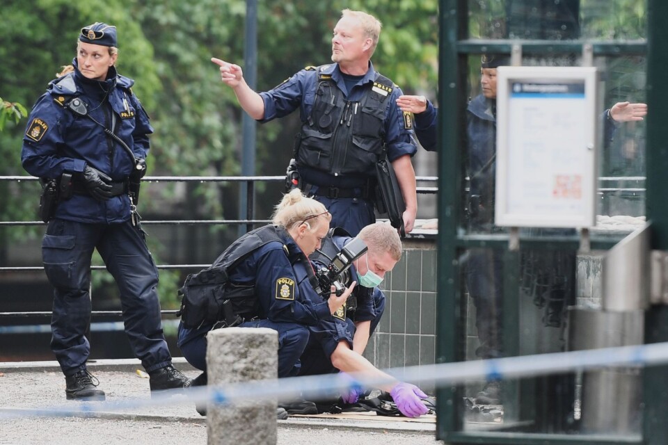 Knivattacken skedde vid Medborgarplatsen i Stockholm 31 augusti 2017.
