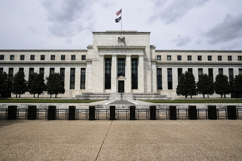 Federal Reserve i Washington DC. Arkivbild.