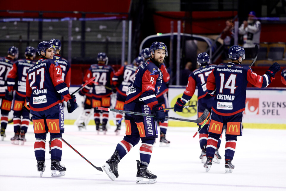 Matchen mellan Linköping och Oskarshamn fick brytas på grund av isproblem. Arkivbild.