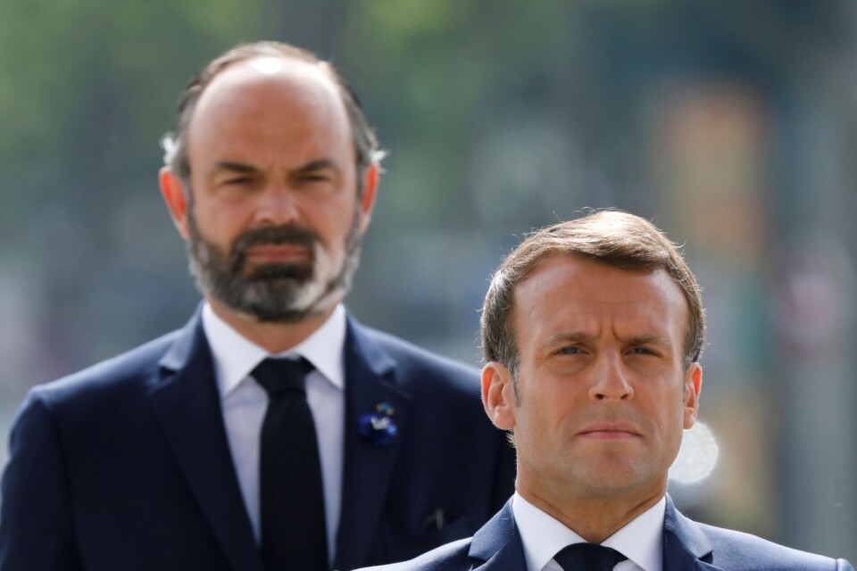 Den politiska duon, premiärministern Edouard Philippe och president Emmanuel Macron, går nu skilda vägar.