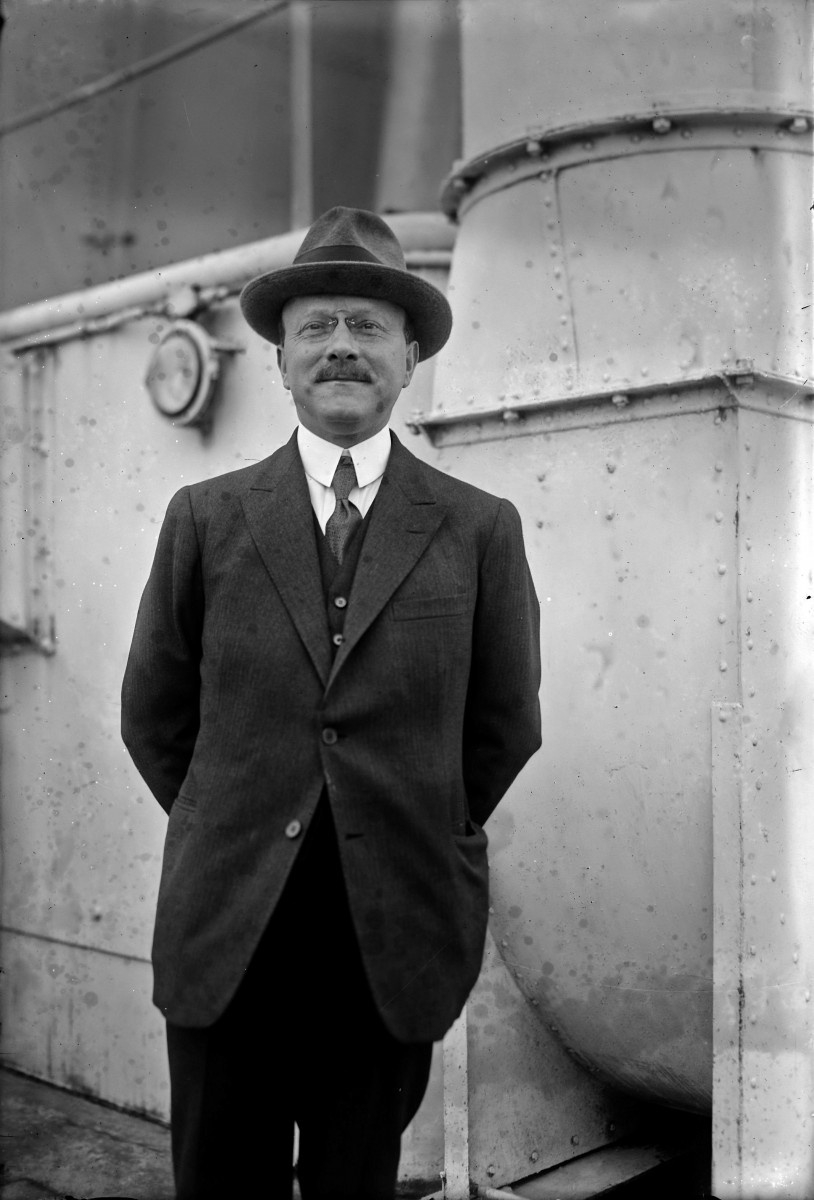 Ingenjören och industrimannen André Citroën (1878-1935) var först i Europa med att införa löpande band inom bilindustrin.Foto: Wikimedia