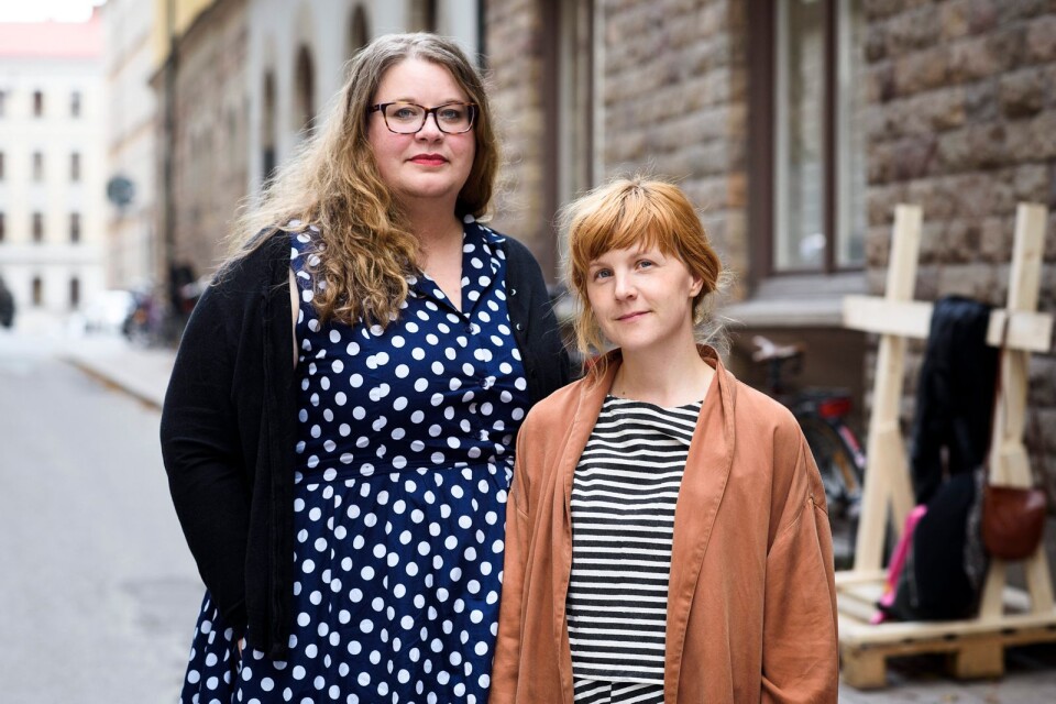 Sara Ohlsson och Lisen Adbåge berättar om Frallan.