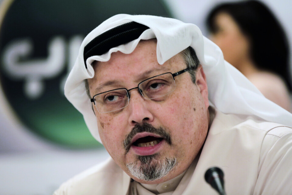 Den regimkritiske saudiske journalisten Jamal Khashoggi. Arkivbild.