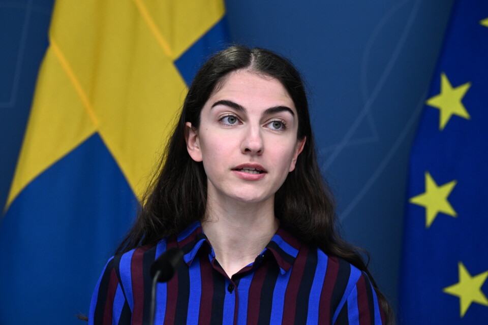 Klimat- och miljöminister Romina Pourmokhtari (L). Arkivbild.