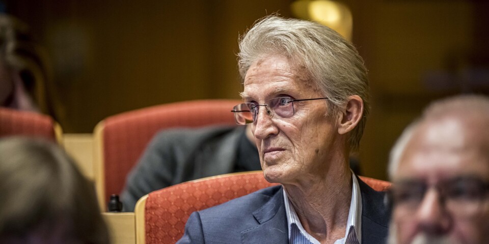 Robert Lindén (SD) är med sina 76 år landets äldste regionordförande.
