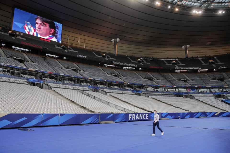 Sverige möter Frankrike på Stade de France i november.