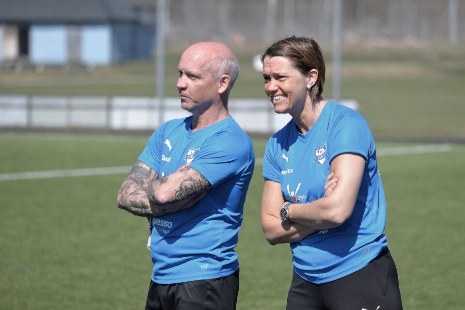 Rikard Svensson och Jessica Jönsson tränar IFK Osby.