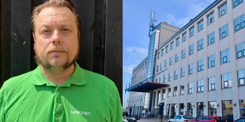 Ola Håkansson är vice ordförande för Unionens klubb på Ericsson i Karlskrona.