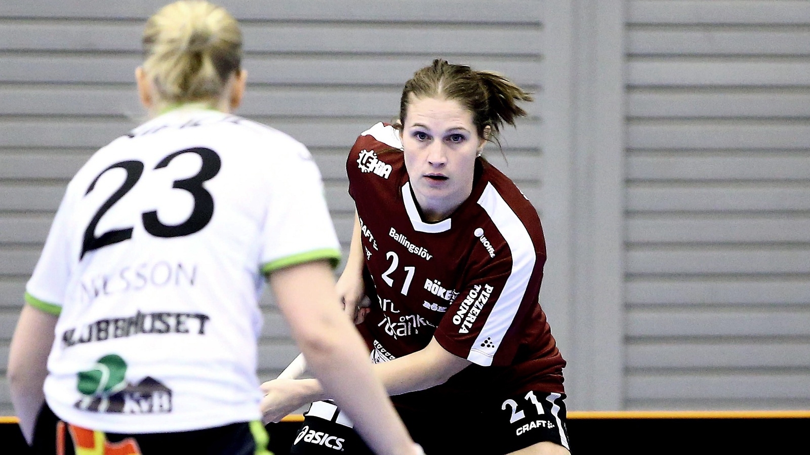 Anna Gunnarssons har varit effektiv framåt den här säsongen med 22 poäng på 18 matcher. Foto: Stefan Sandström/ARKIV