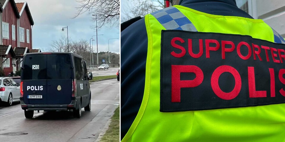 Hög polisnärvaro när Kalmar FF tar emot Malmö