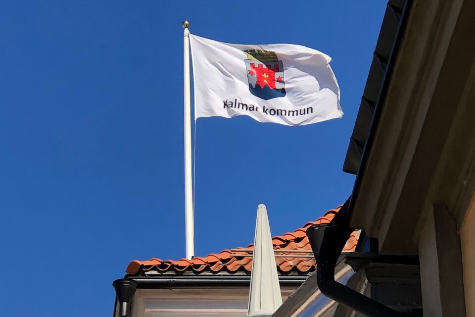 Kalmar kommun flagga